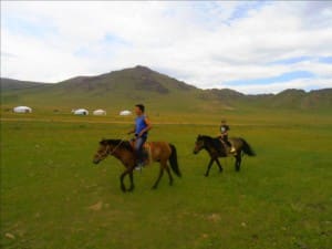 Randonnée à Cheval en Mongolie