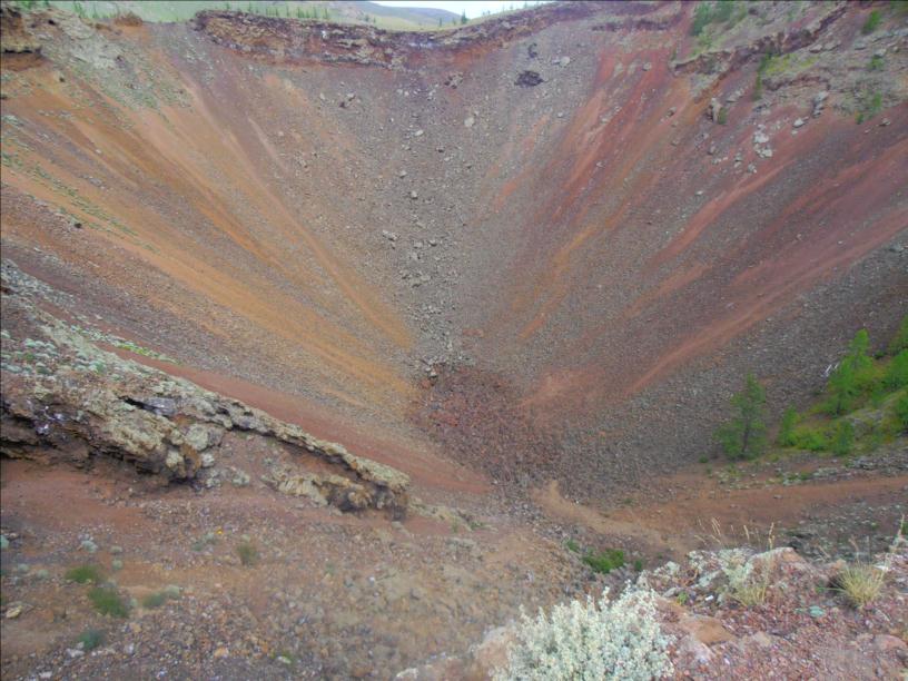 Volcan Khorgo (ou Horgo) en Mongolie