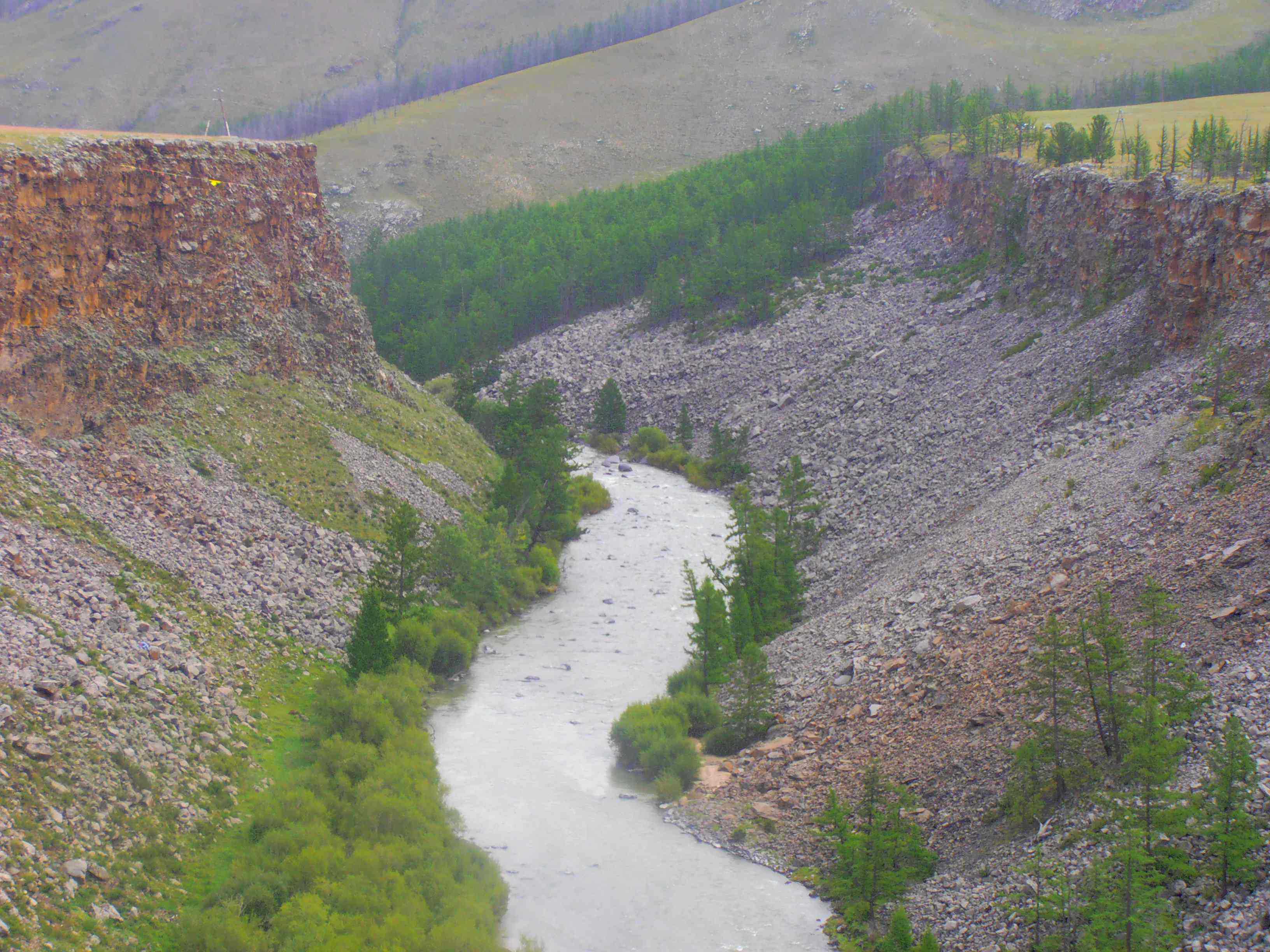 canyon en Mongolie